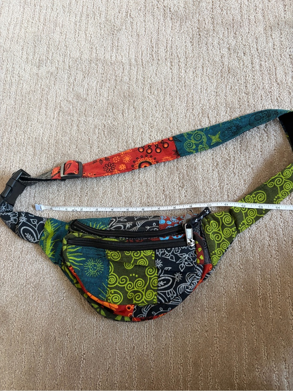 Boho Hippie Crossbody Bag/ Fanny Pack